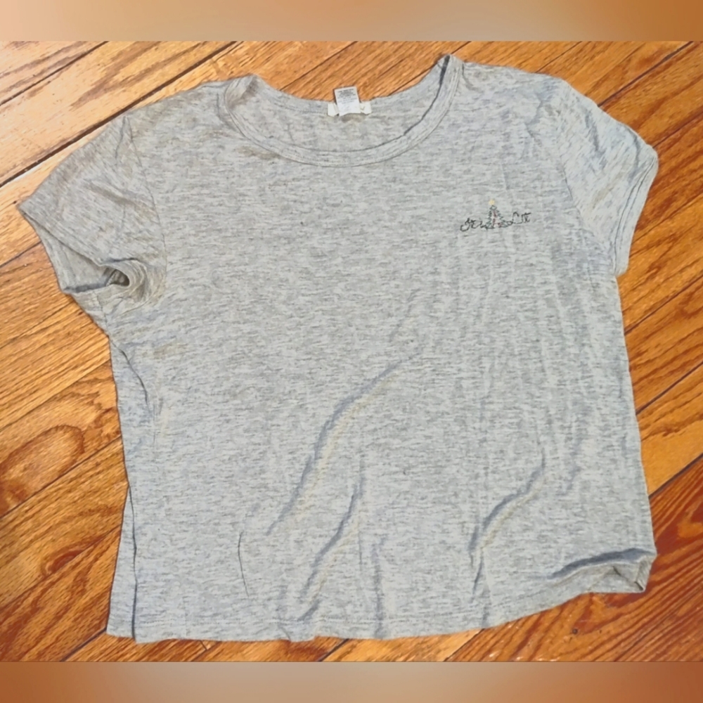 3 for $23 tops!!! Wet Seal "It's Lit" Christmas Crop Top